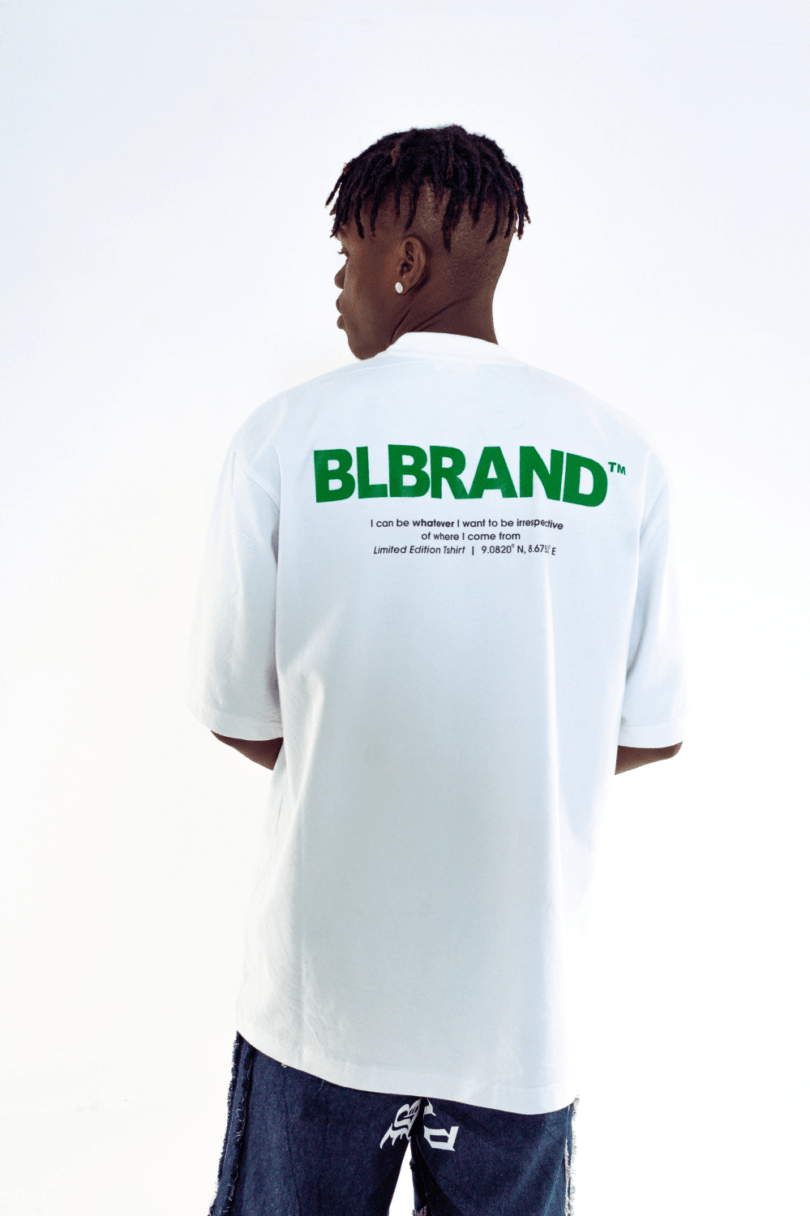 BL BRAND - Plane White Tshirt - OUR COMMUNINTY FASHION