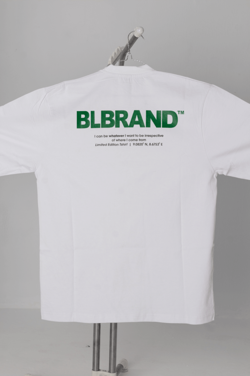 BL BRAND - Plane White Tshirt - OUR COMMUNINTY FASHION