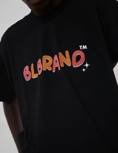 Adire Reborn Black Tshirt