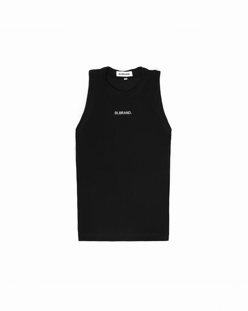 BL Brand - Togetherness Summer Drop | Naija Made Fashion Wears | Custom Adire 25 black logo Tanktop