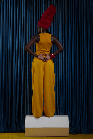 Golden Yellow Core Erib Logo Tank