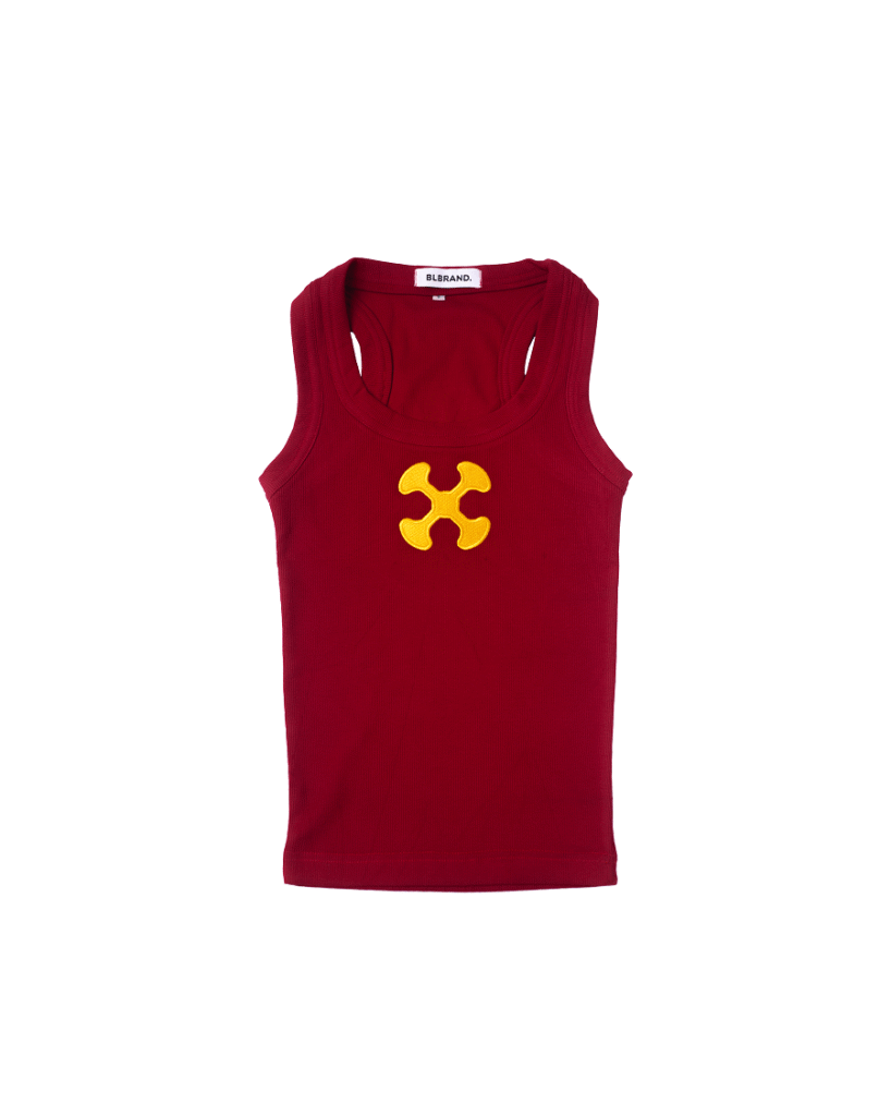 Red Core Erib Logo Tank - Red_main