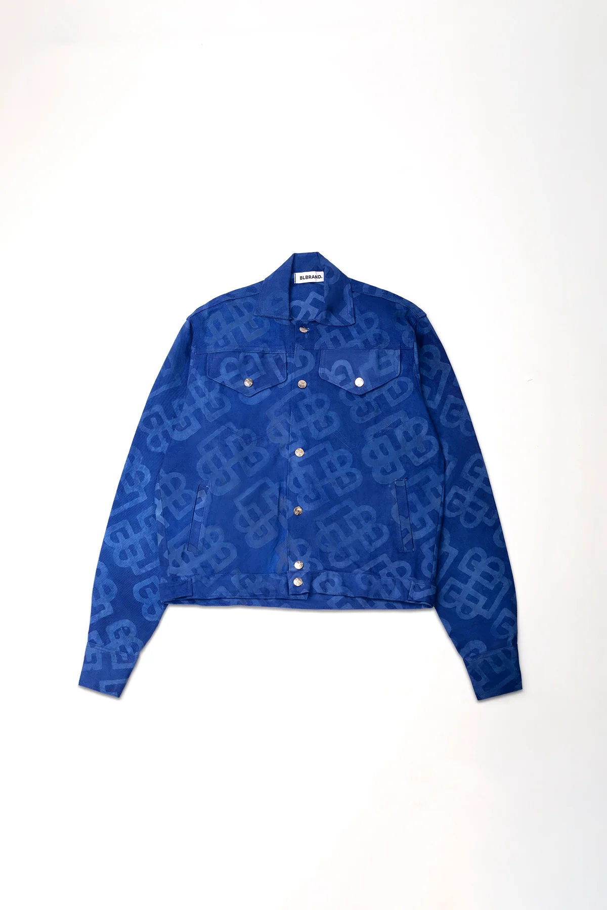 Royal Blue Artisan Denim Jacket