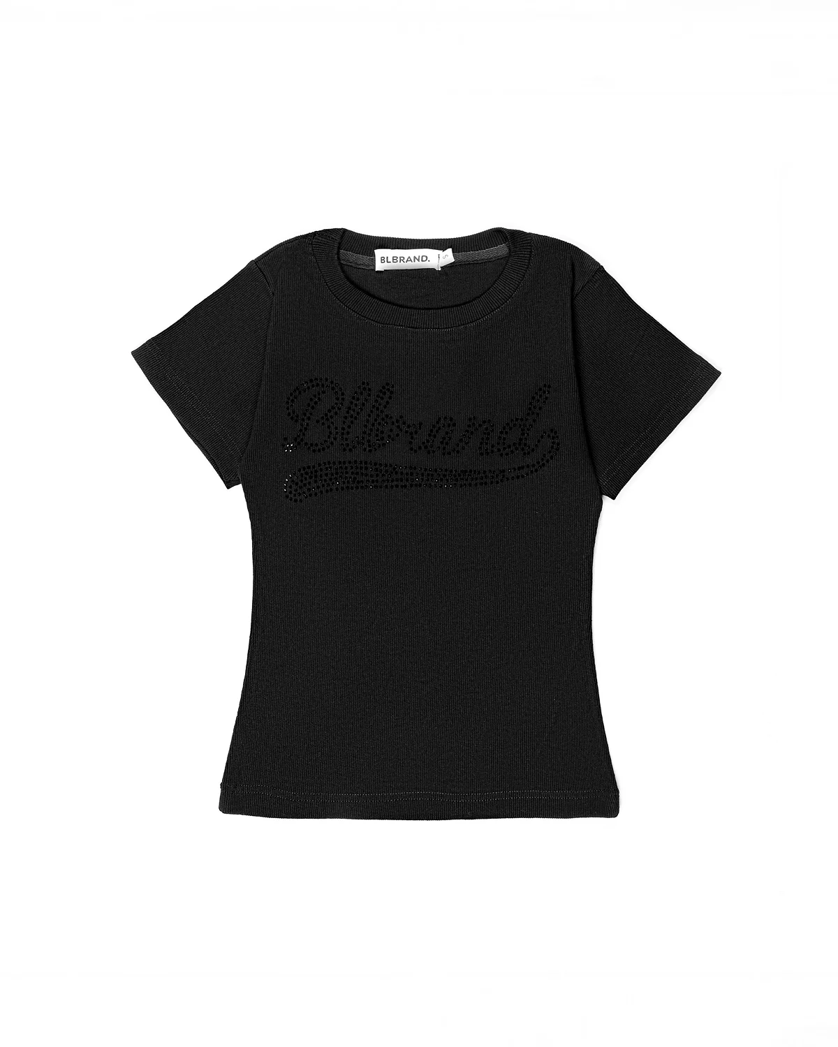 Eclipse black Lustre Rib Tee