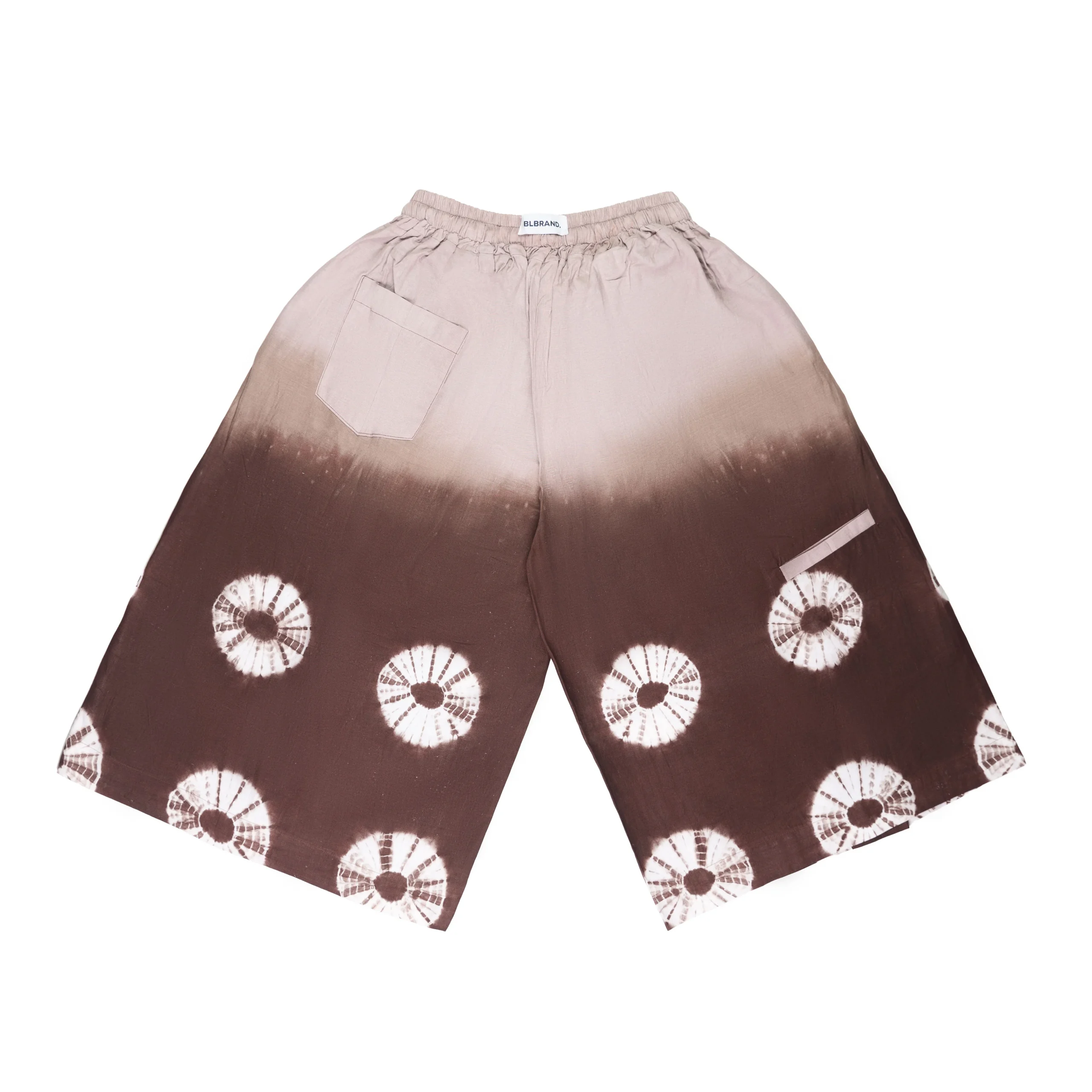 Ombre Adire Jot - Brown & White 2 Ombre Adire Jot