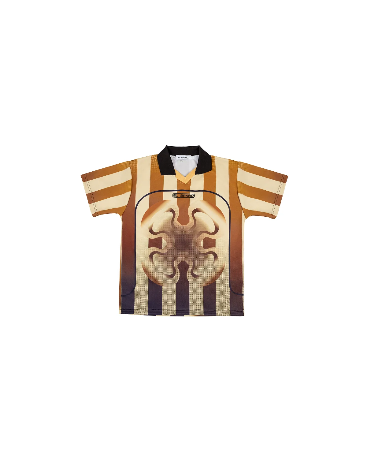 Togetherness Crest Jersey - Brown & Cream Front