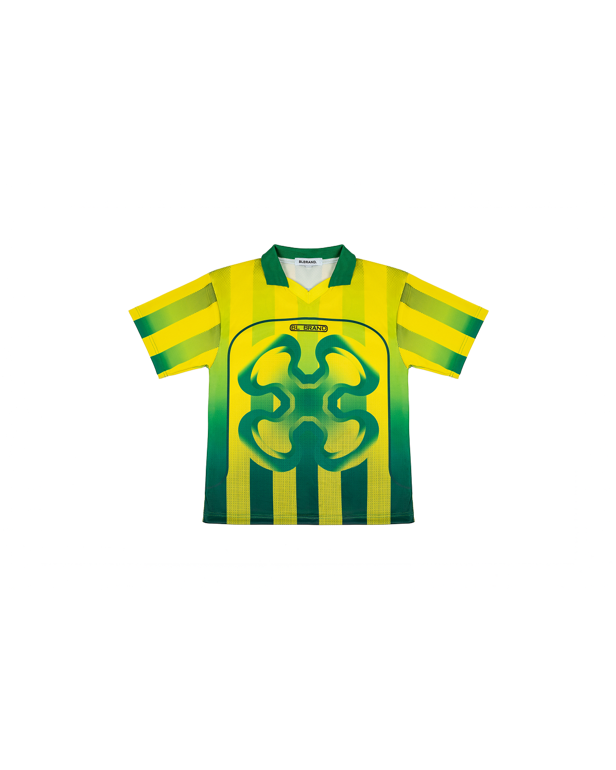 Togetherness Crest Jersey – Green & Yellow - Front