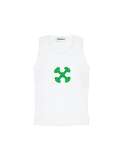 White Emblem Tanktop